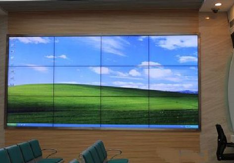 庐江液晶拼接屏的另类用法。